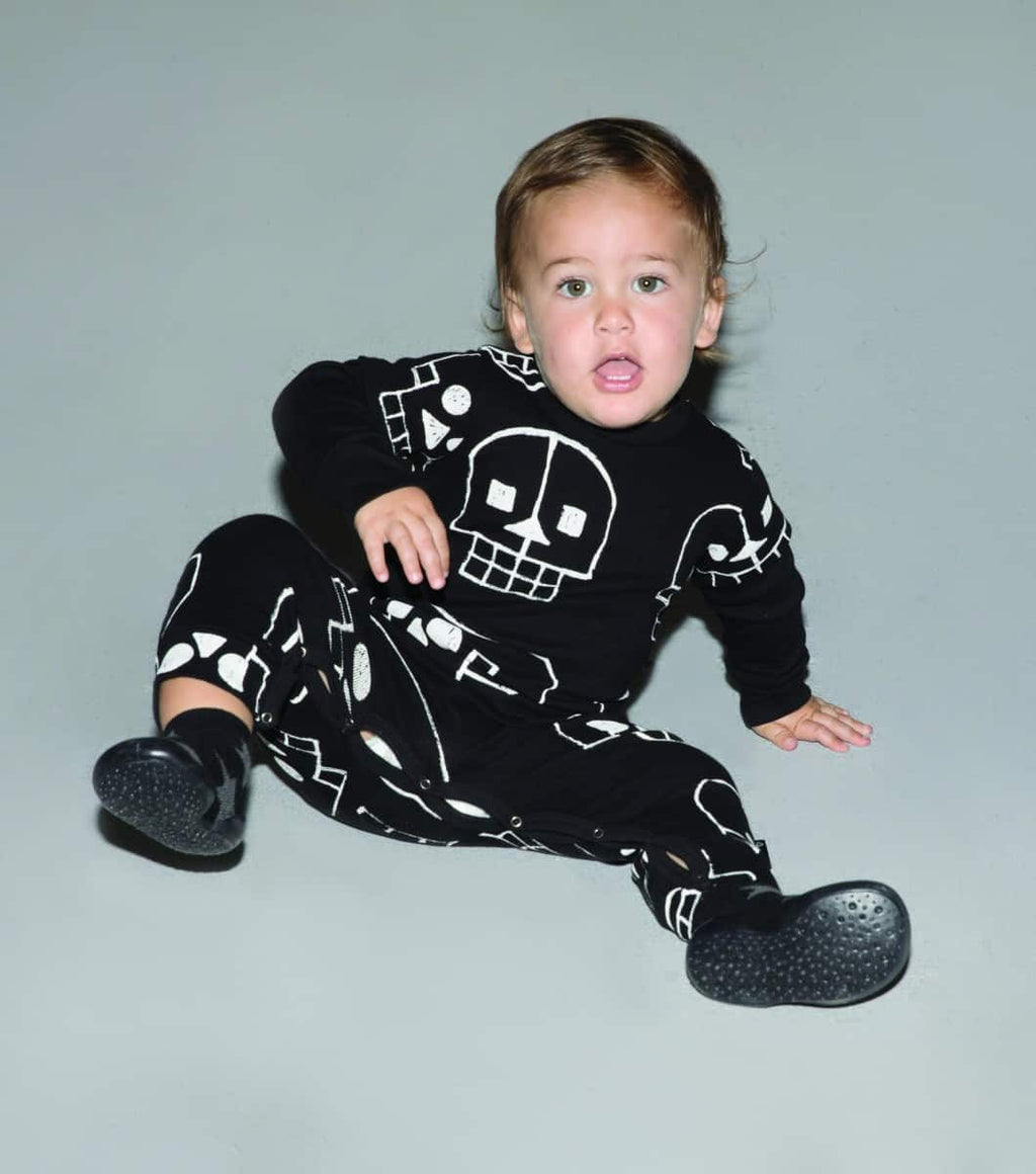 Skull Robot Hooded Overall