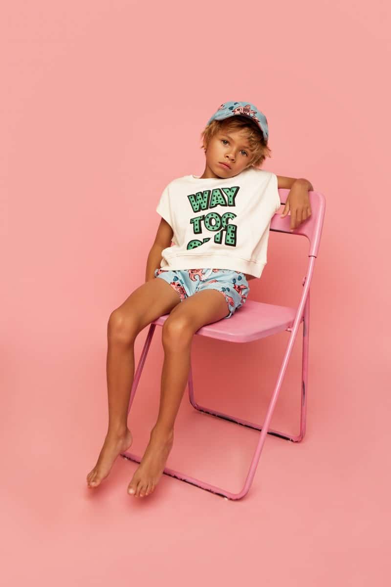 Short Sleeve Sweatshirt - Way Too Cute