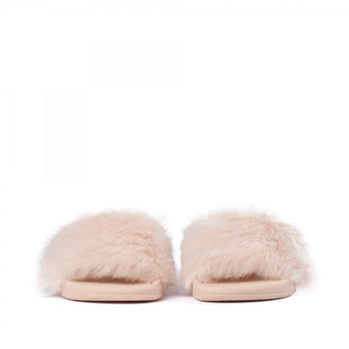 Aston Classic Fur Slides