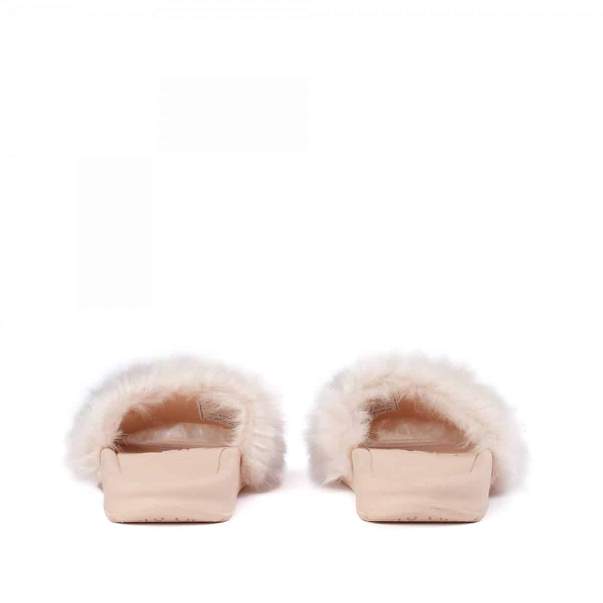 Aston Classic Fur Slides