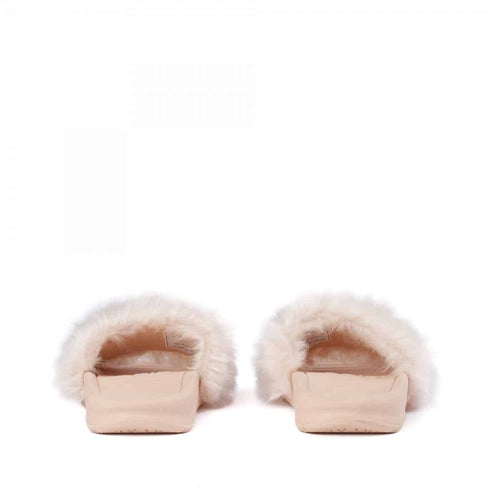 Aston Classic Fur Slides