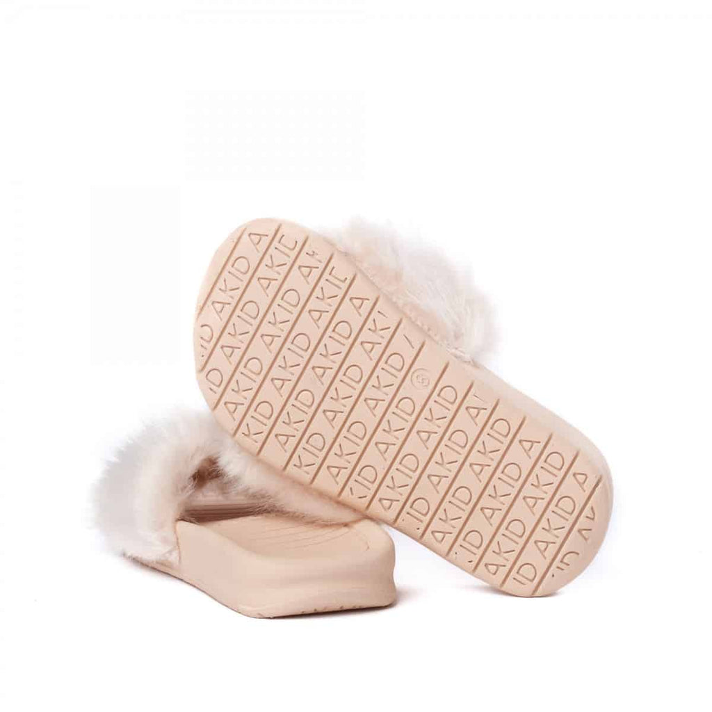 Aston Classic Fur Slides