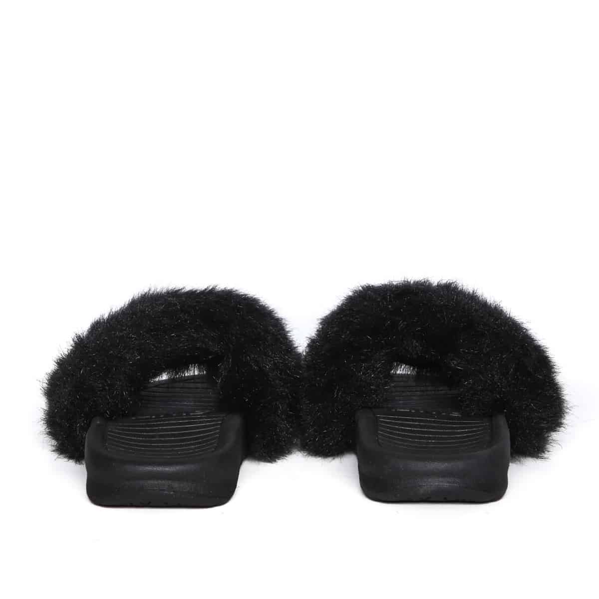 Aston Classic Fur Slides