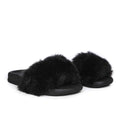 Aston Classic Fur Slides