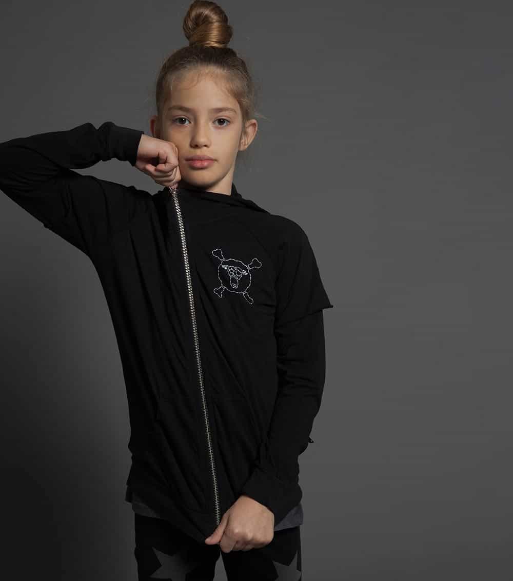 Layered Zip Hoodie