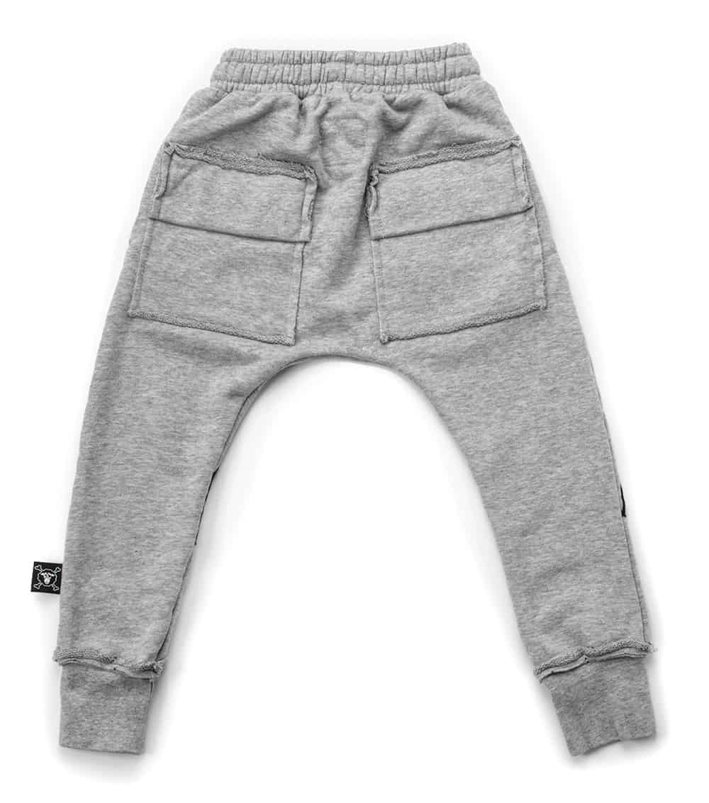Skull Robot Patch Baggy Pants