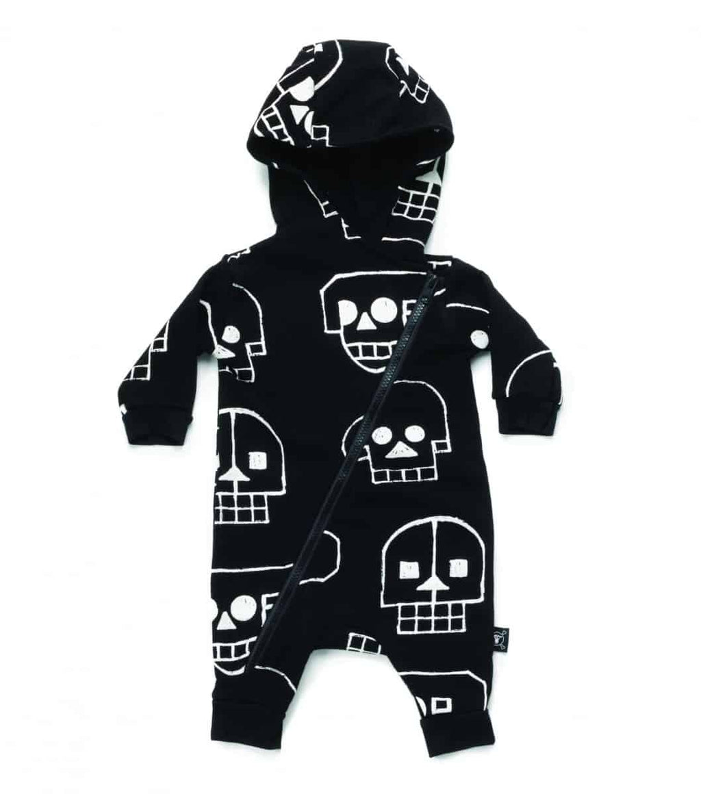 Skull Robot Hooded Overall