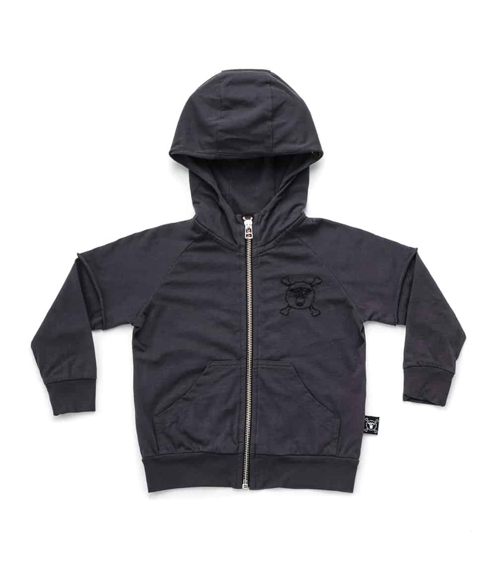 Layered Zip Hoodie