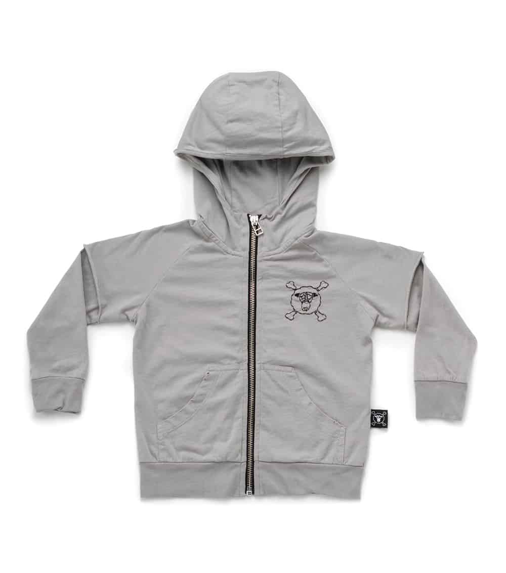 Layered Zip Hoodie