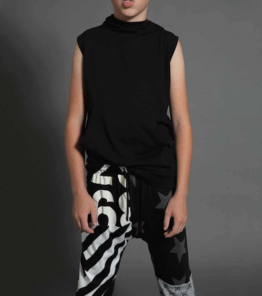 Quilt Baggy Pants