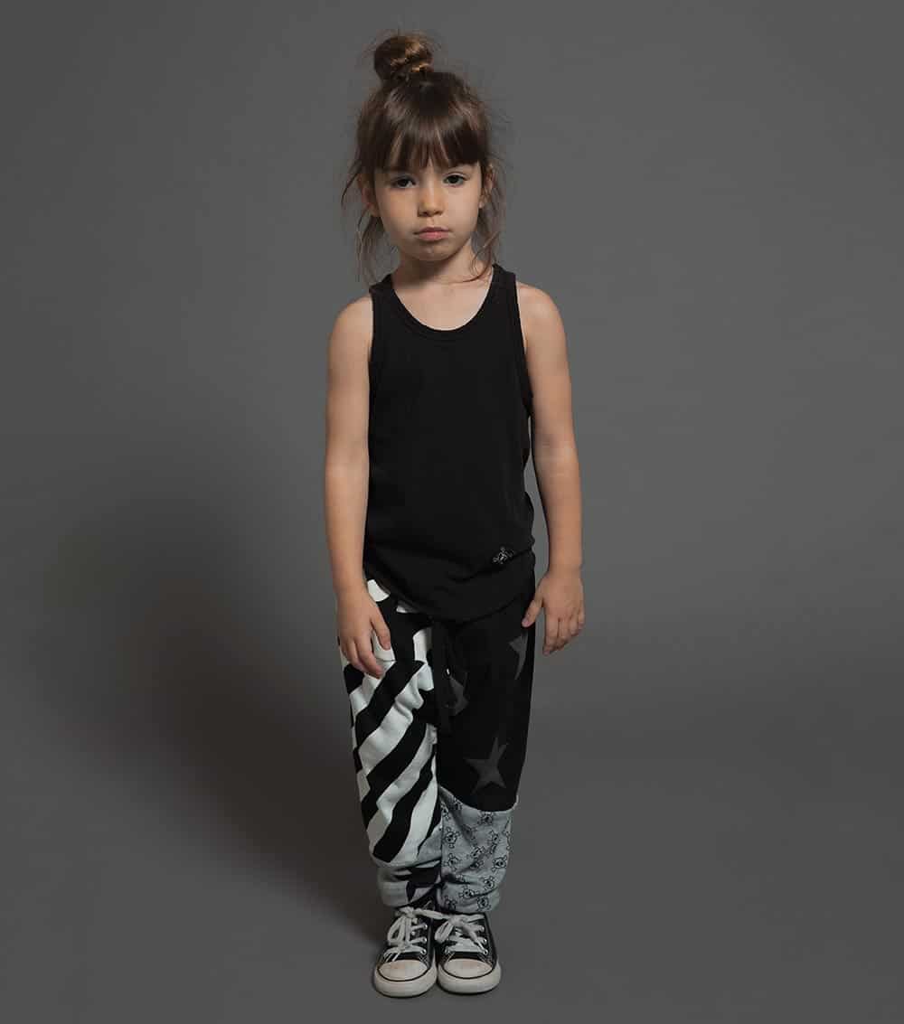 Quilt Baggy Pants