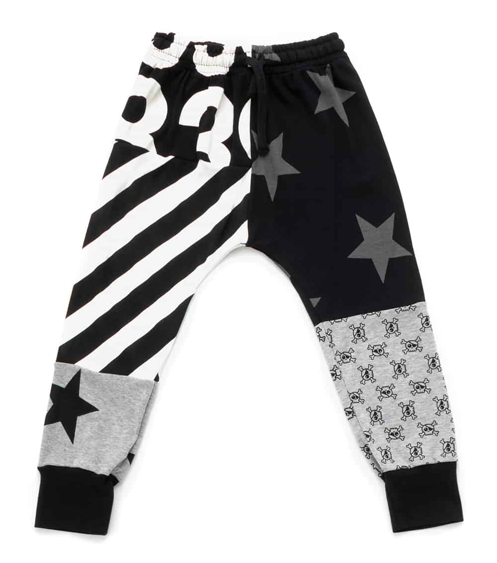 Quilt Baggy Pants