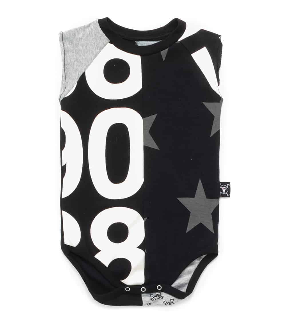 Quilt Sleeveless Onesie