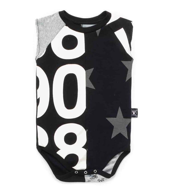Quilt Sleeveless Onesie