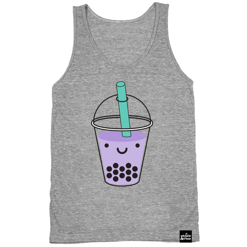 Kawaii Bubble Tea Tank Top Adult Unisex