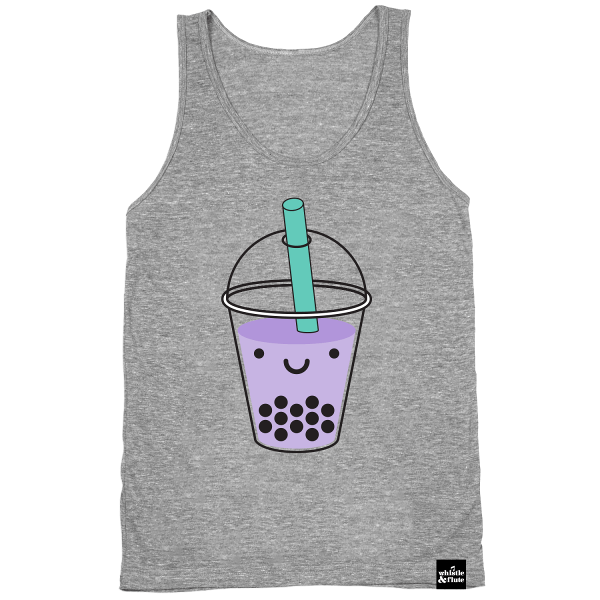 Kawaii Bubble Tea Tank Top Adult Unisex