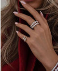 Lab-grown diamond jewelry in 14k gold