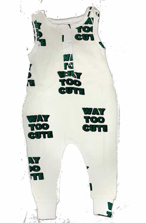 Long Terry Romper - Way Too Cute