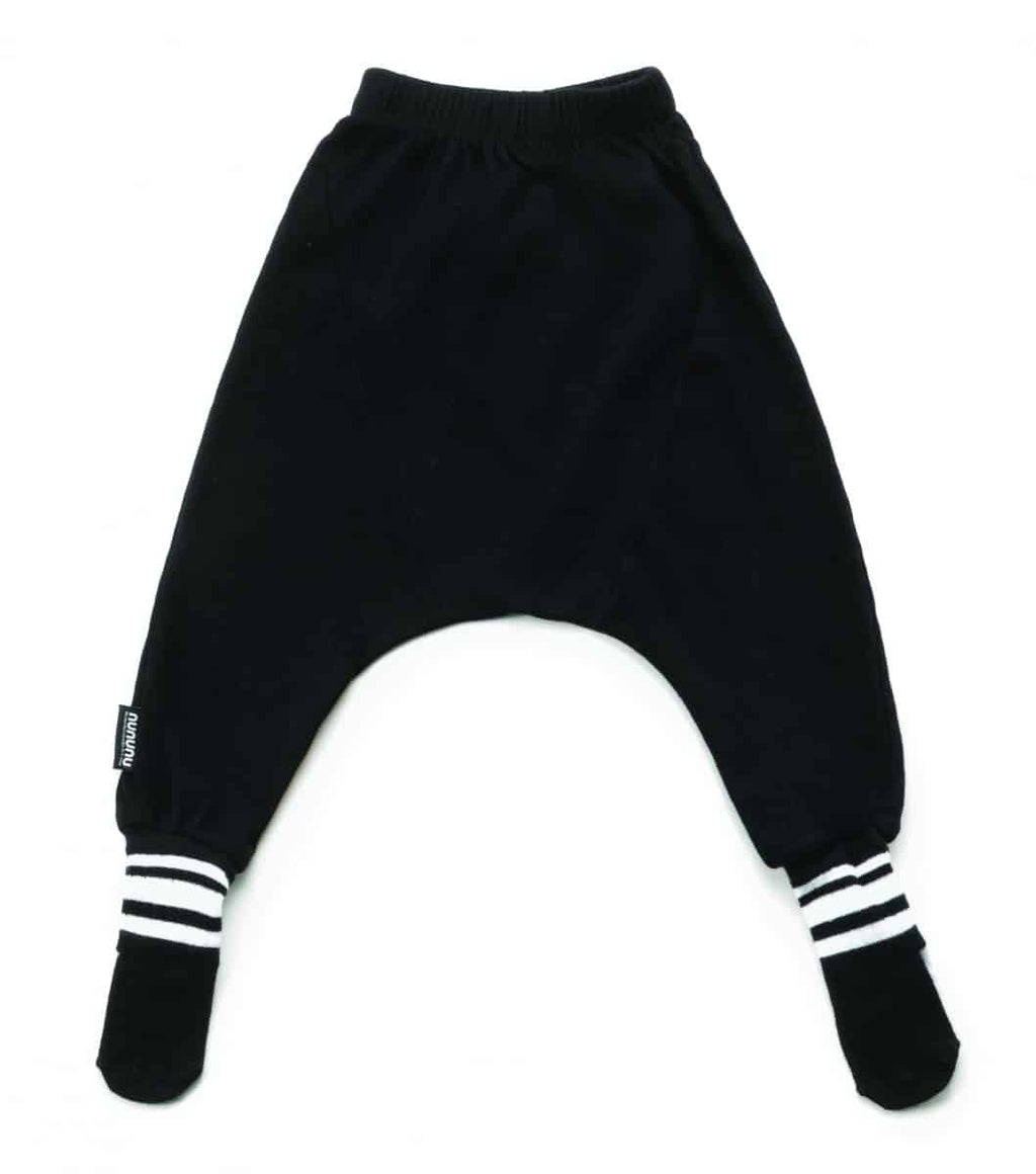 Footed Pants Black