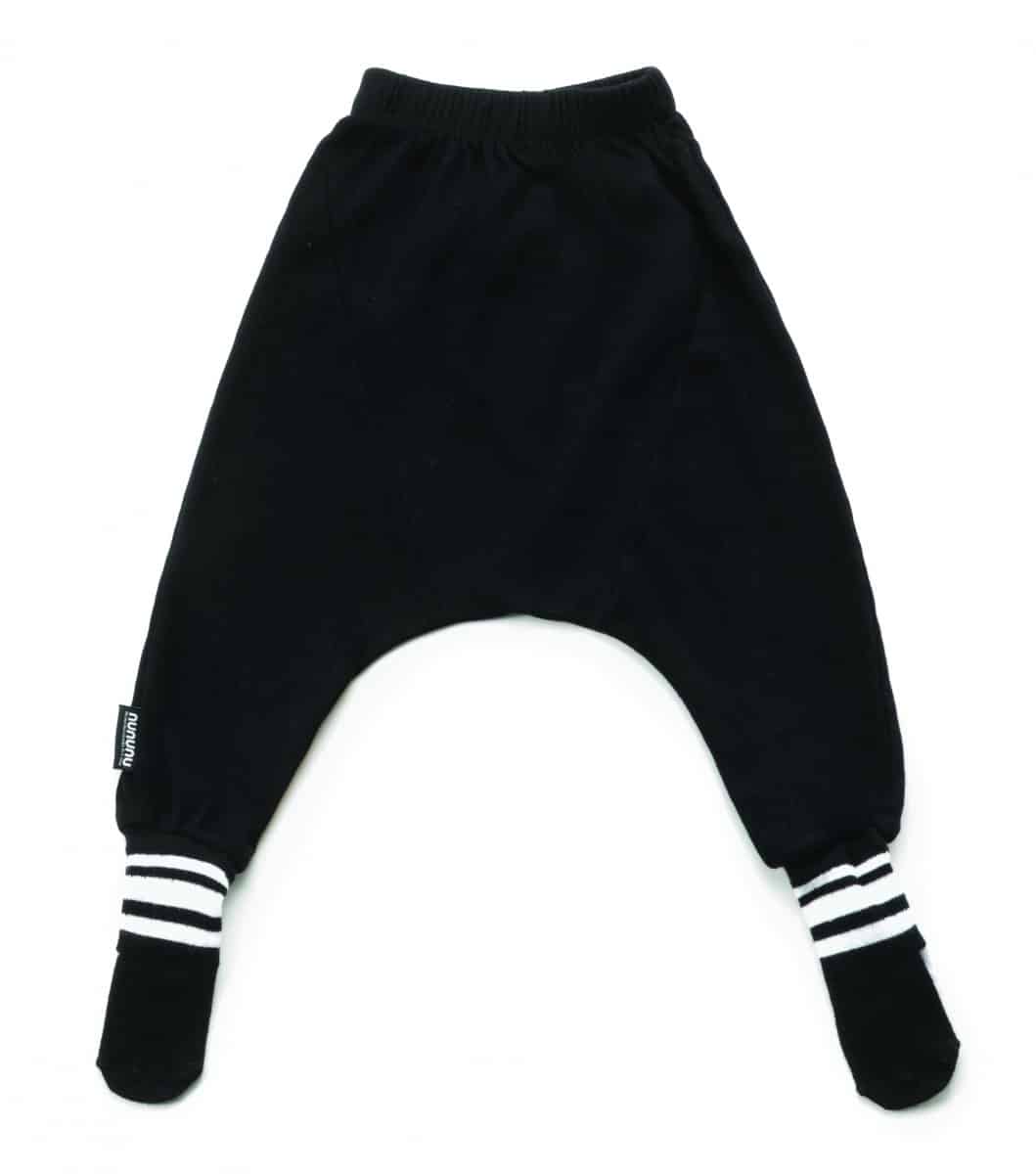 Footed Pants Black