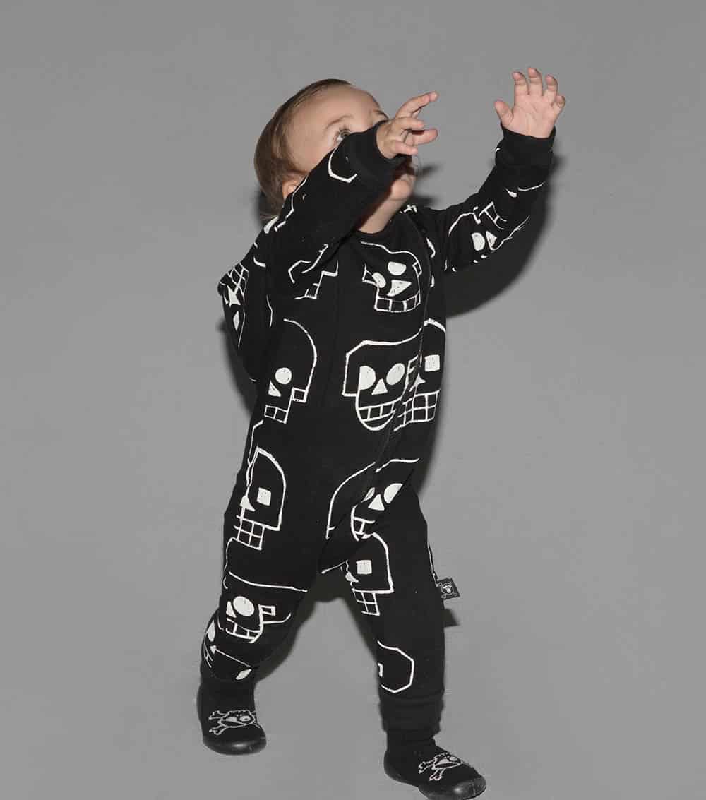 Skull Robot Hooded Overall