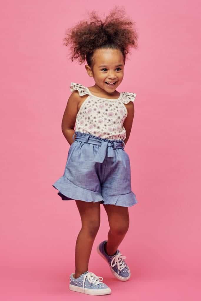 Springtime Ruffle Tank