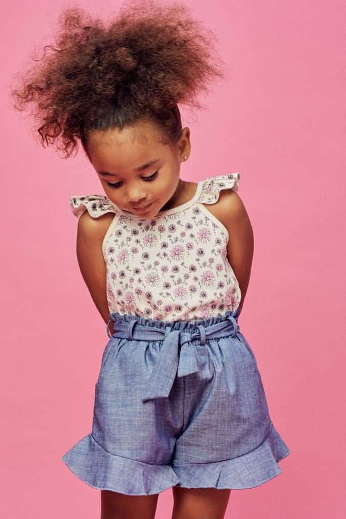 Springtime Ruffle Tank
