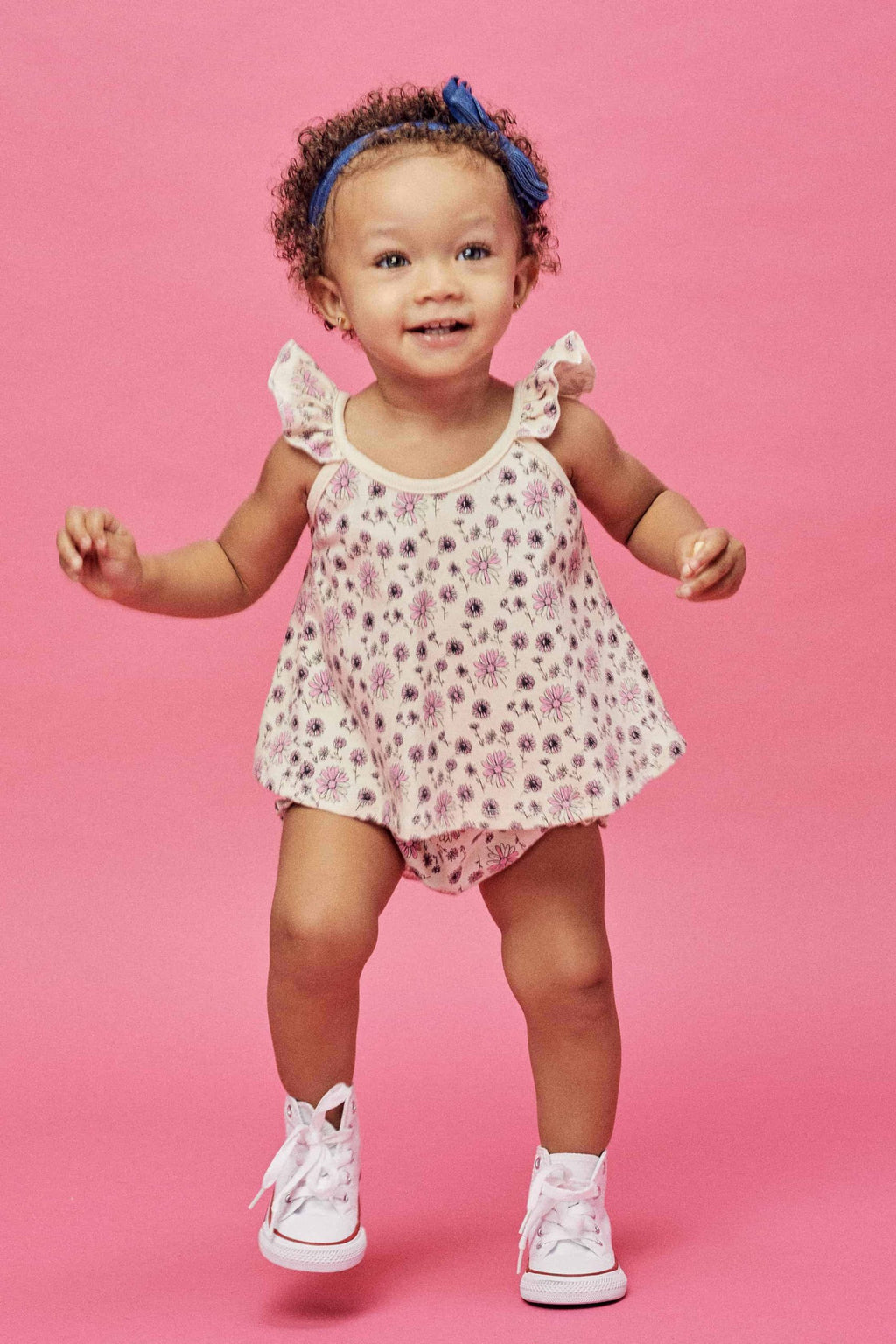 Springtime Ruffle Tank
