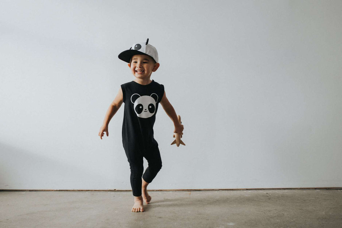 Kawaii Panda Romper