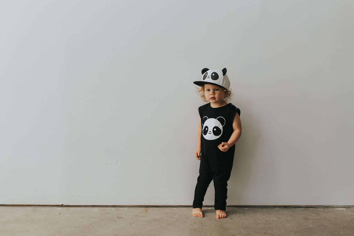 Kawaii Panda Romper
