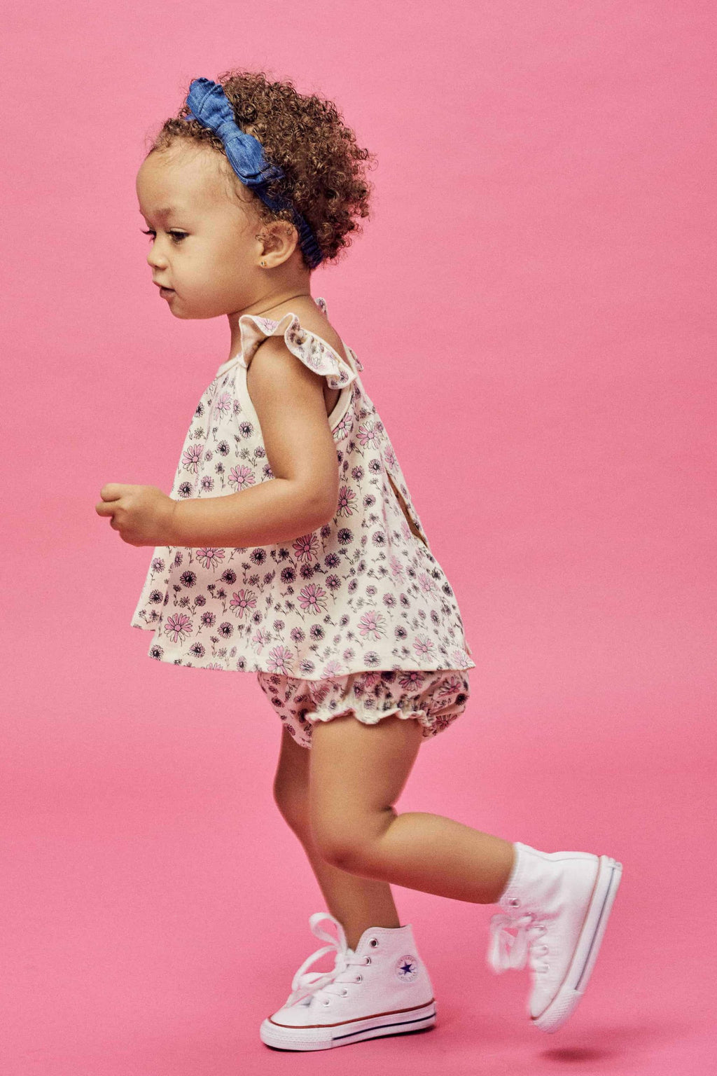 Springtime Ruffle Tank