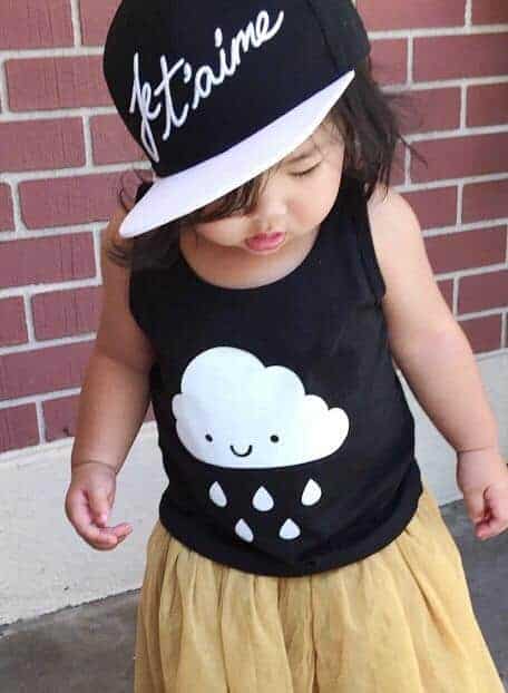 Je T'aime Script Flat Brim Cap