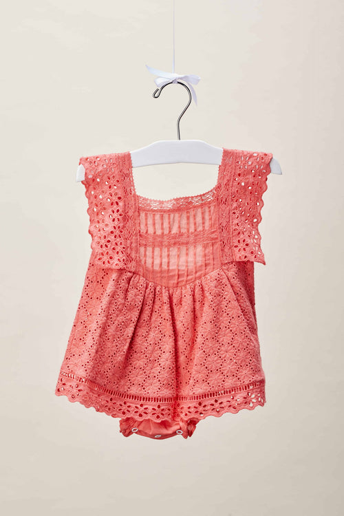 Bloom Eyelet Romper