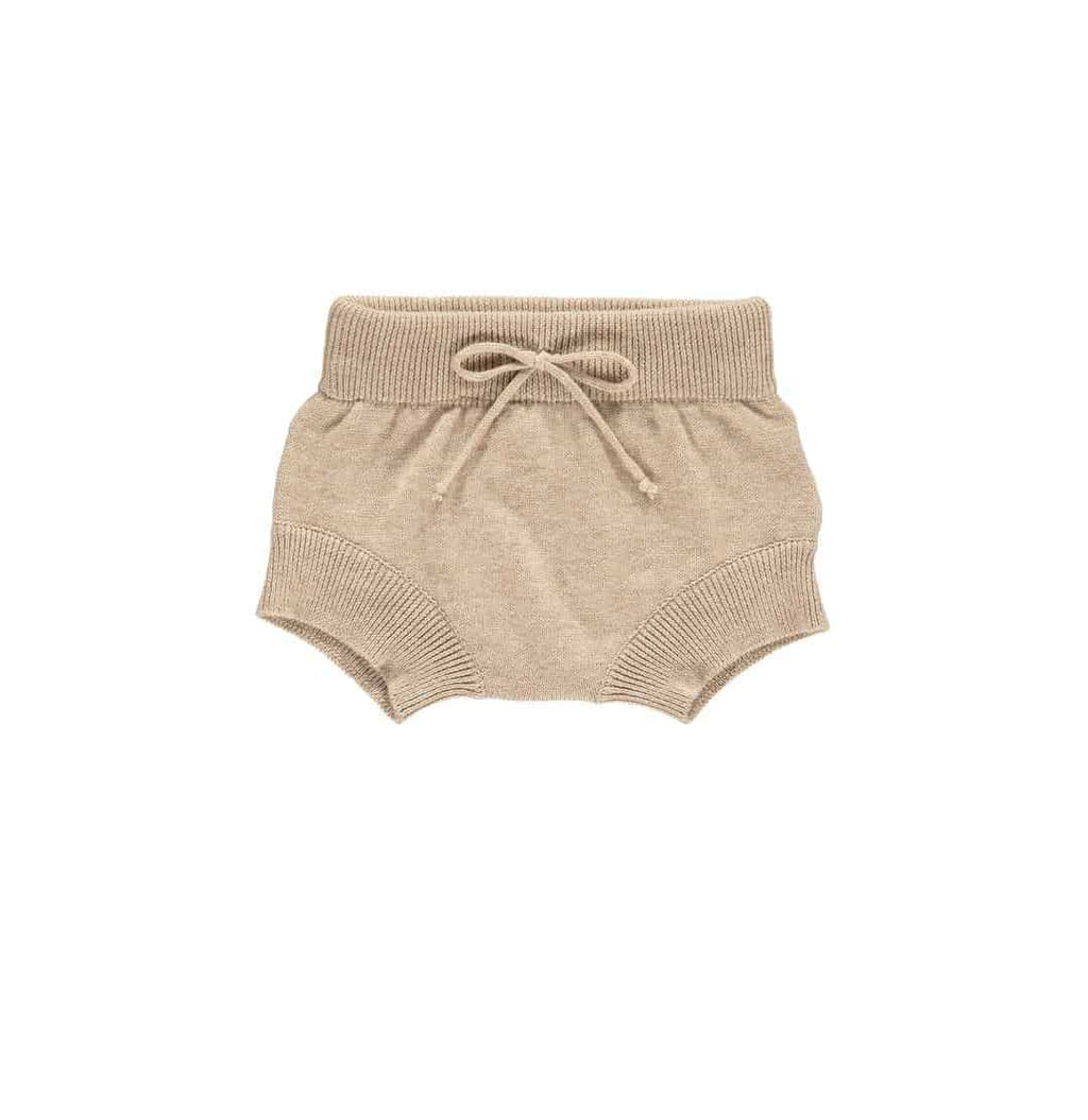 MS - Knit Baby Pants - Oatmeal