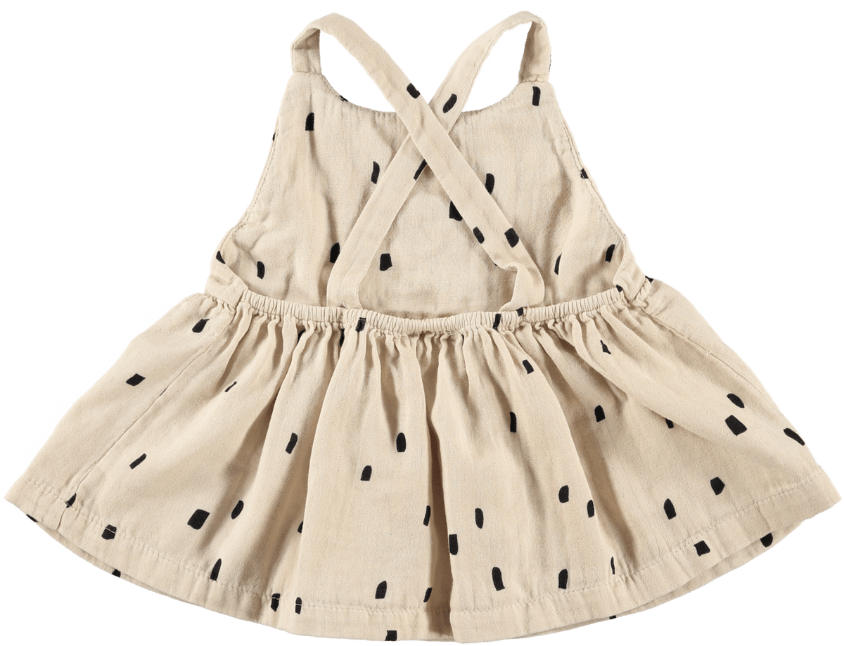 MS - Baby Dress - Oatmeal Confetti
