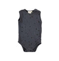 MS - Ribbed Body Vest - Charcoal Confetti