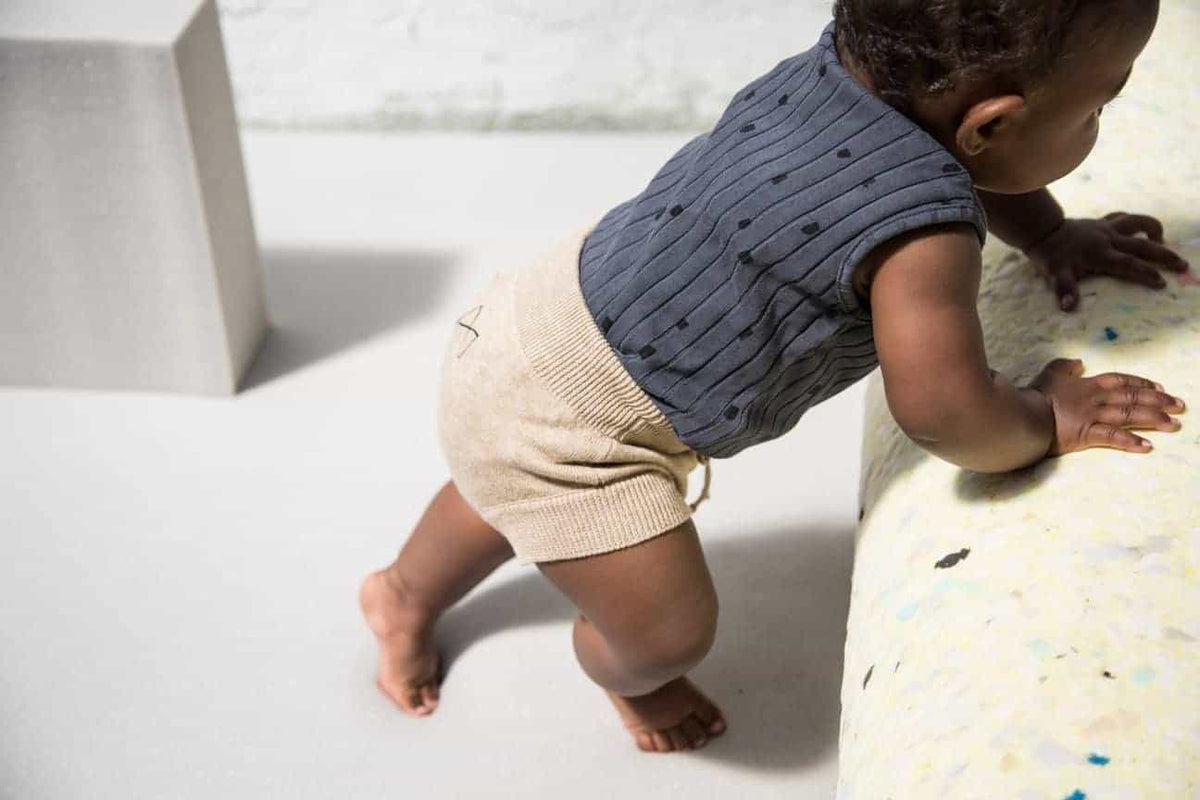 MS - Ribbed Body Vest - Charcoal Confetti