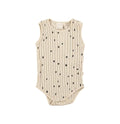 MS - Ribbed Body Vest - Oatmeal Confetti