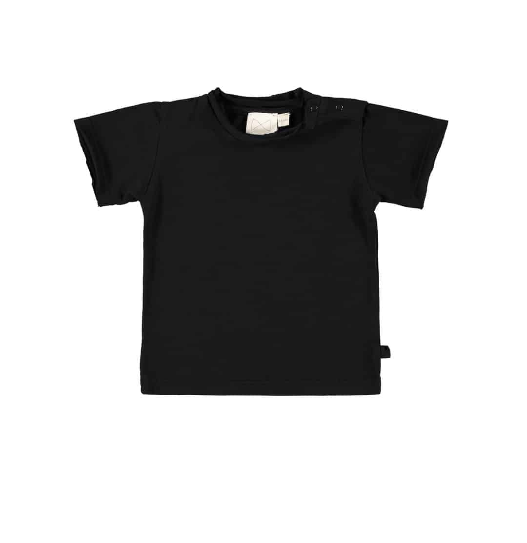 MS - Baby Short Sleeve Top - Black