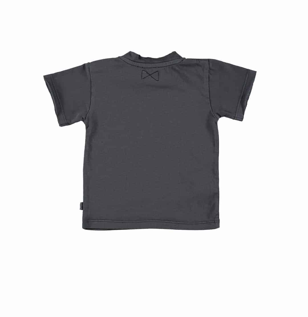 MS - Baby Short Sleeve Top - Charcoal