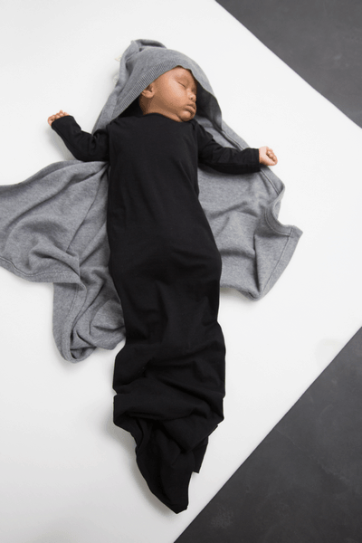 MS - NEW Baby Knot Sleeper - Black