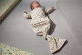 MS - NEW Baby Knot Sleeper - Oatmeal Confetti