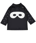 Swim Top Long Sleeve - Black