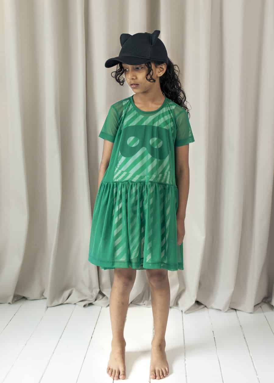 Oversized Net Dress