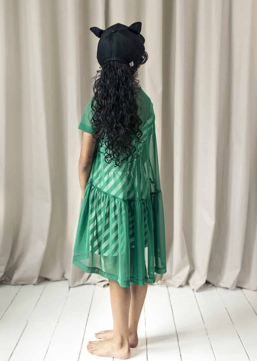 Oversized Net Dress