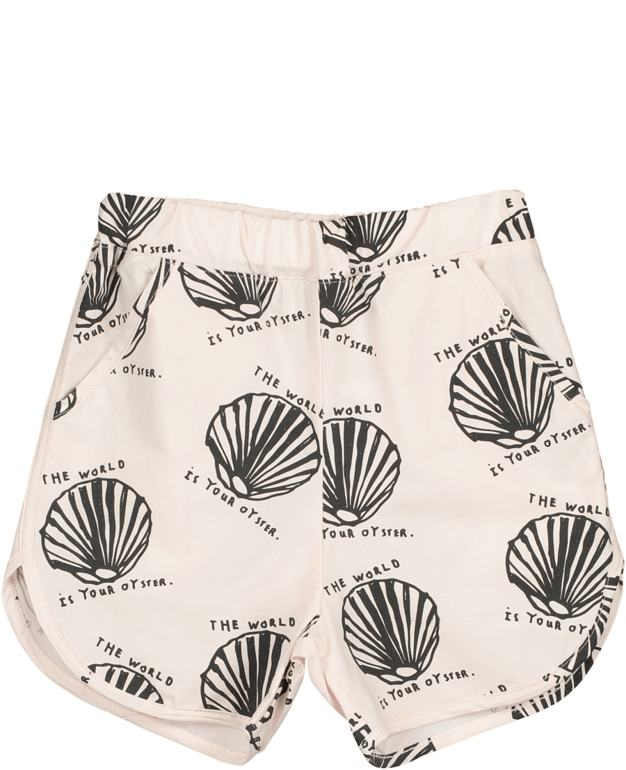 Cotton SOS Shorts - Chalk Blush, Oysters