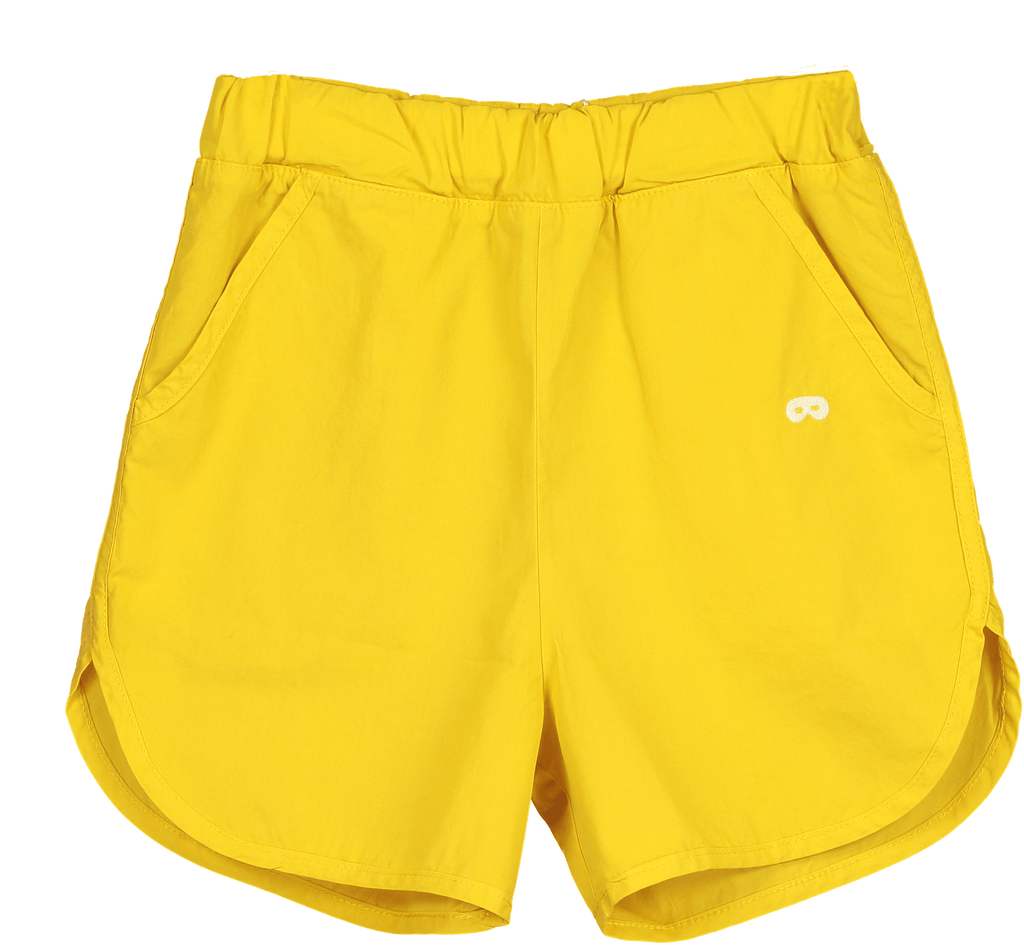 Cotton SOS Shorts - Yellow