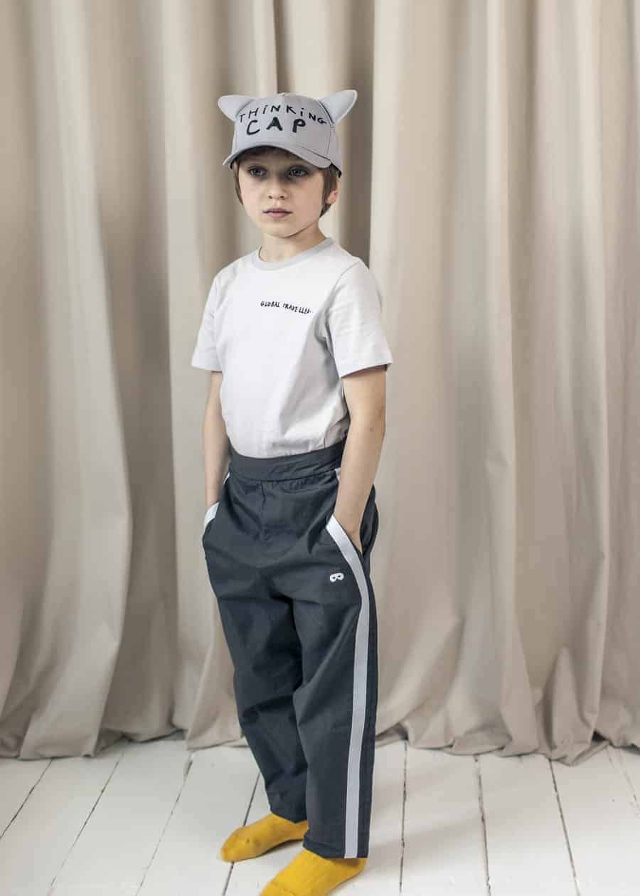 Short Sleeve Fin T-Shirt - Grey, Loved