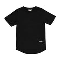 Short Sleeve Fin T-Shirt - Black