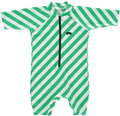 Baby Swim Romper - Diagonal Stripes